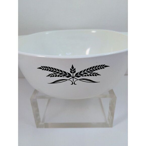 Vintage Anchor Hocking 7" Black Wheat Casserole Baking Dish Cookware No Lid USA - Picture 2 of 16